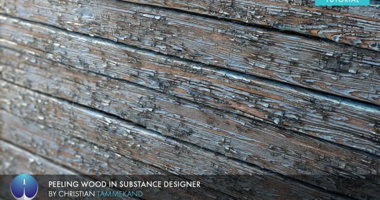 Creating Peeling Wood in Substance Designer by Christian Tammekand Creating Peeling Wood in Substance Designer by Christian Tammekand