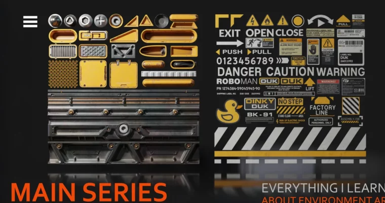 Everything I learnt about Environment Art – Part 3 – Decals & Trimsheets by Ben Keeling Everything I learnt about Environment Art – Part 3 – Decals & Trimsheets by Ben Keeling