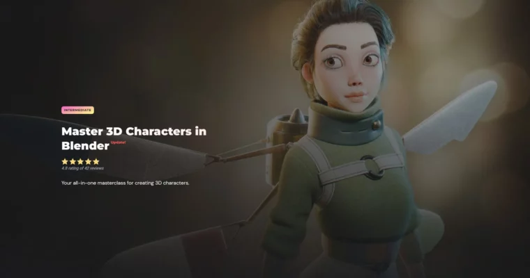 Master 3D Characters in Blender (Part 1 – Character Modeling & Sculpting) by Jim Morren Master 3D Characters in Blender (Part 1 – Character Modeling & Sculpting) by Jim Morren