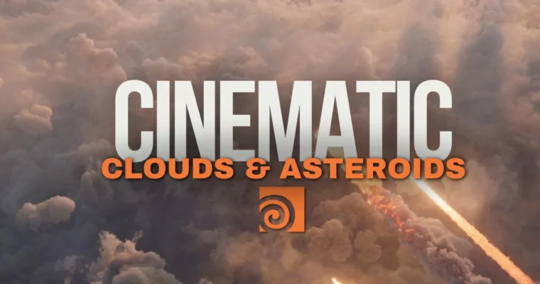 Cinematic Clouds & Asteroids Houdini Course Chapter One by Gleaces Juvilian