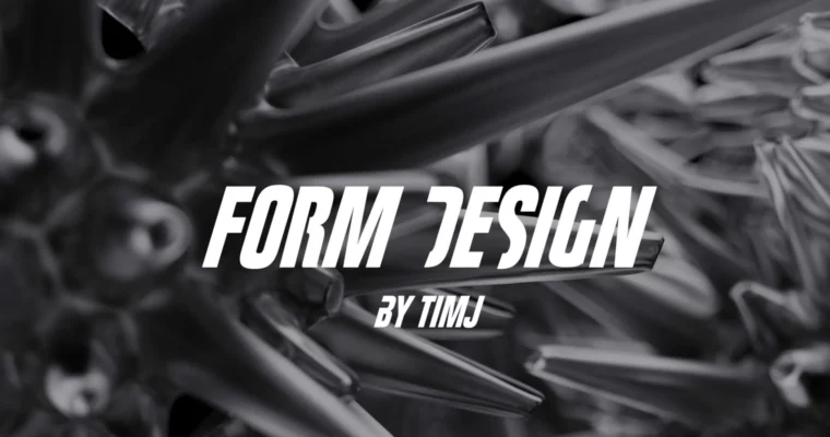Form Design and Styleframes in Houdini by TimJ