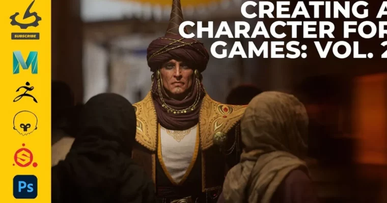 Creating a Character for Games Vol. 2 by Omid Moradi