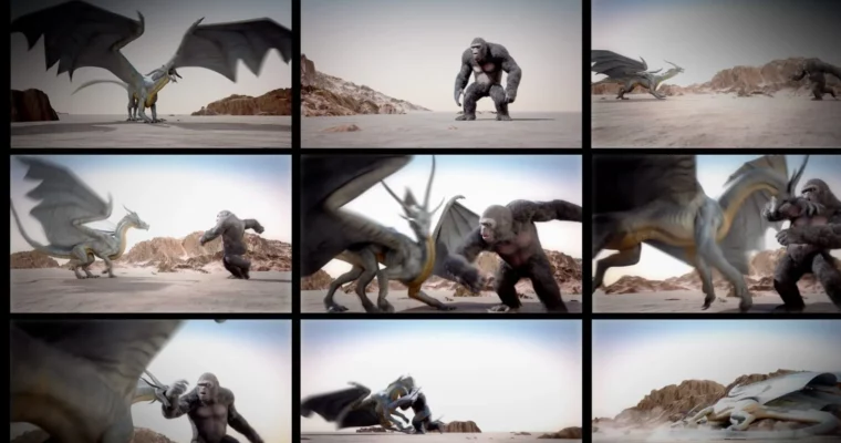 Creature Combat Animation in Maya by Stephen Cunnane