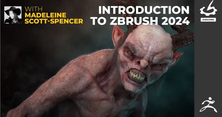 Introduction to ZBrush 2024 by Madeleine Scott-Spencer