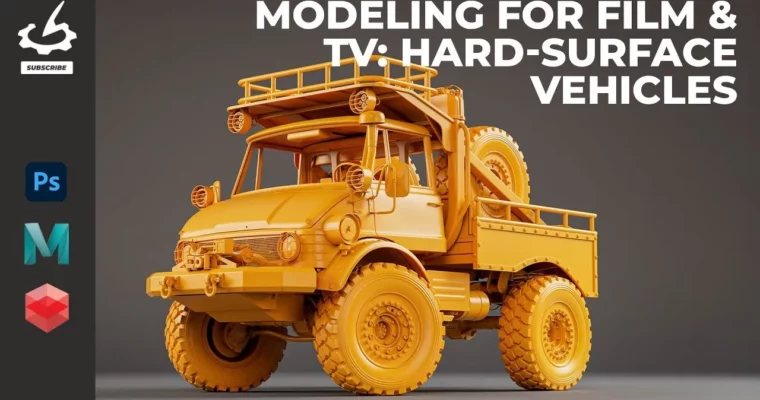 Modeling For Film & TV: Hard-Surface Vehicles by Josh Docherty