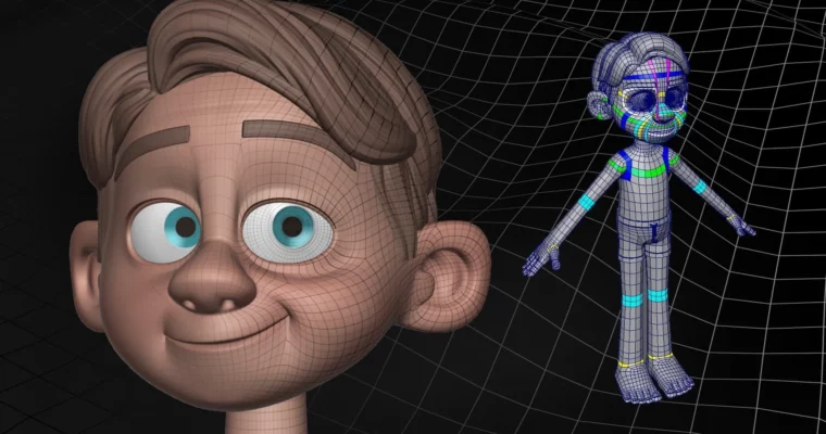 Topology for Animated Characters by Joao Victor