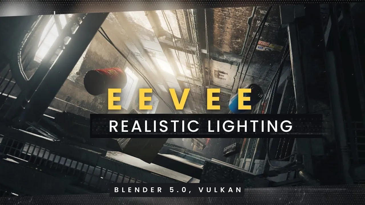 Eevee Realistic Lighting and Rendering