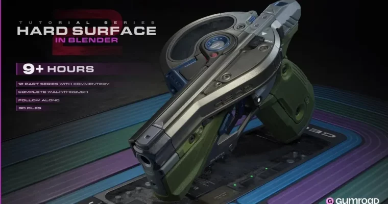 Hard Surface In Blender (Part 1 & 2) by Cane T