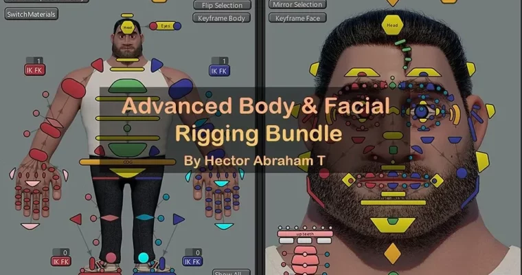 Bundle – Advanced Body and Facial rigging workshops (Winter 2025) by Hector Abraham Torres