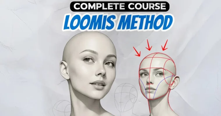 Complete Loomis Method course – Master Head & Face Drawing from Any Angle by Karim Complete Loomis Method course – Master Head & Face Drawing from Any Angle by Karim
