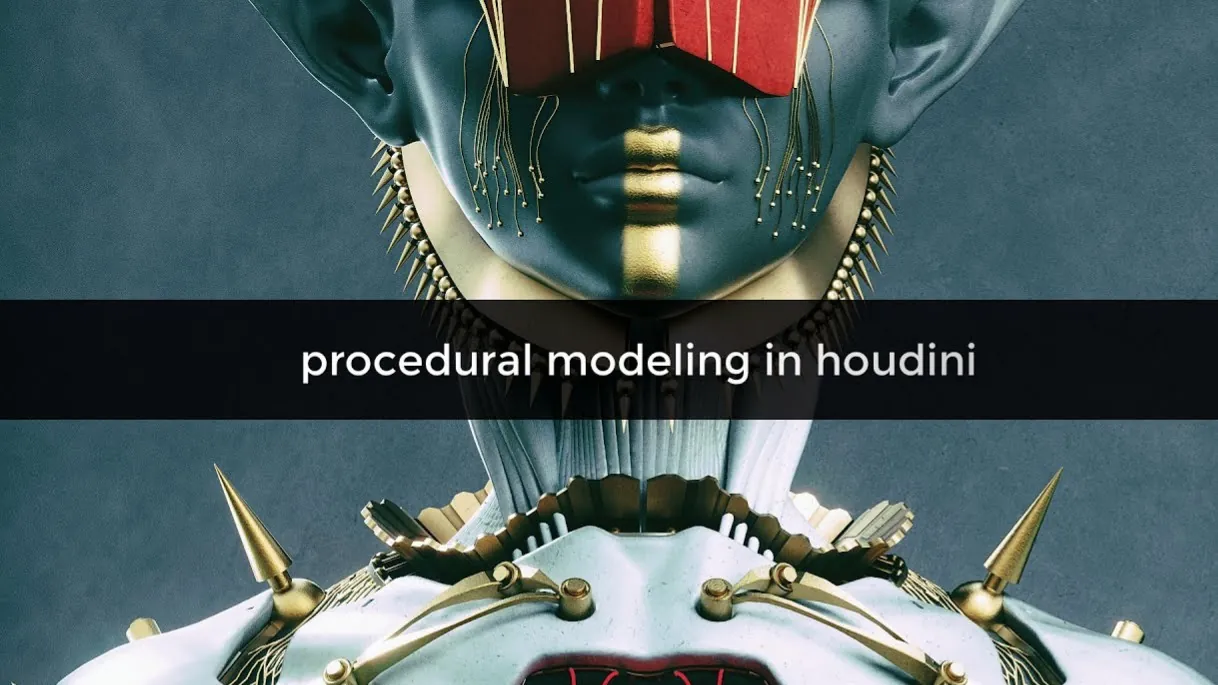 Procedural modeling in Houdini Combined by Rohan Dalvi