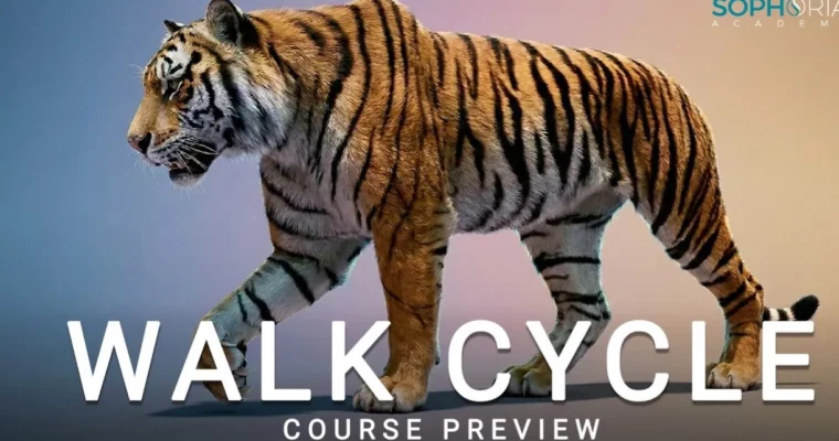 Learn How to Animate a Tiger Walk Cycle by Jonathan Symmonds