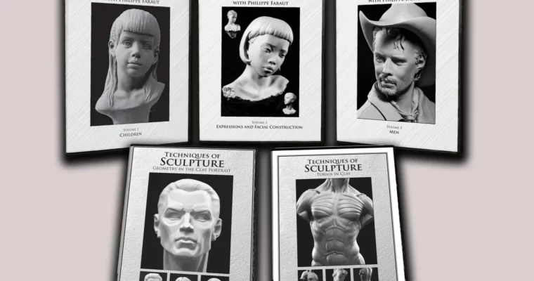 The Art of Sculpting (Vol 1-5) by Philippe Faraut