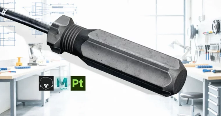 Hard-Surface Essentials Vol 1 Screwdriver & Fundamentals by GhostS Courses (Rogelio Magaña)