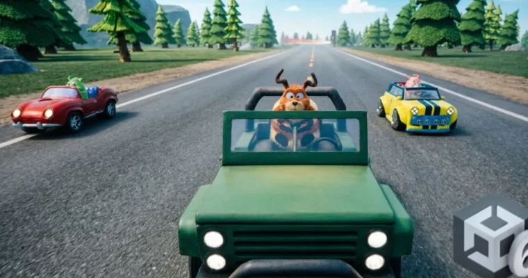 Make a Mario Kart style racing game in Unity 6 by Pete Jepson