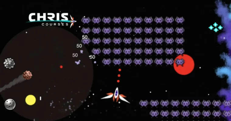 Space Invaders with JavaScript and HTML Canvas by Christopher Lis