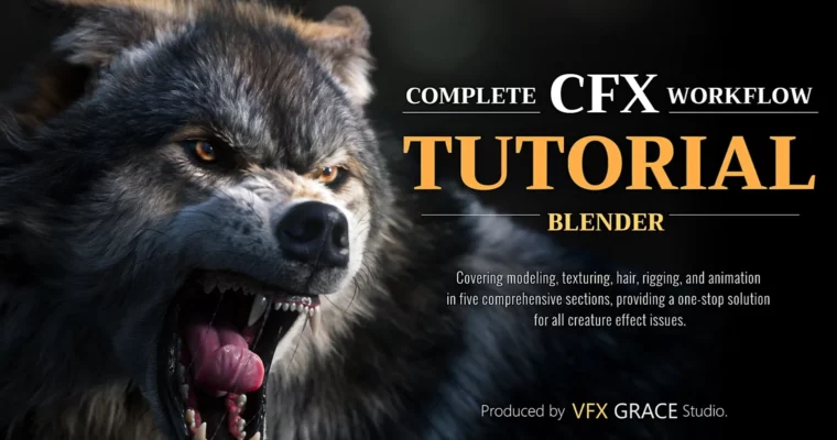 Blender Animal Full Tutorial by Vfx Grace