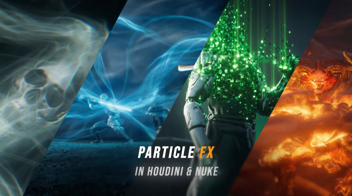 Particle FX in Houdini & Nuke by Rez (Razvan Ciobanu)