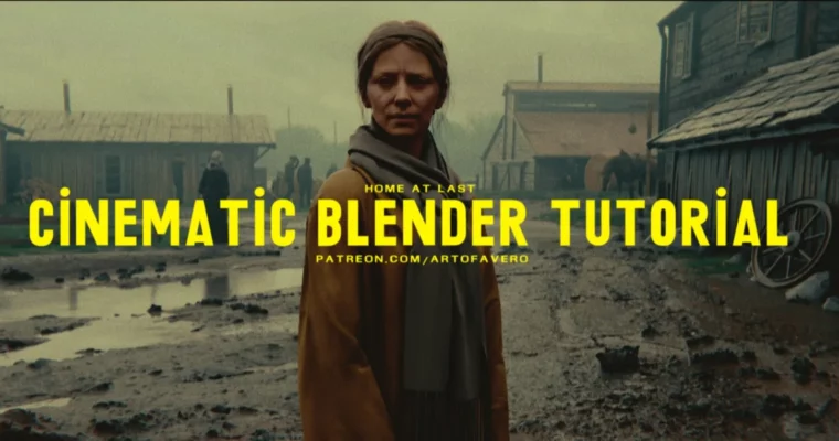 Cinematic Blender Tutorial Home At Last by Leo Avero