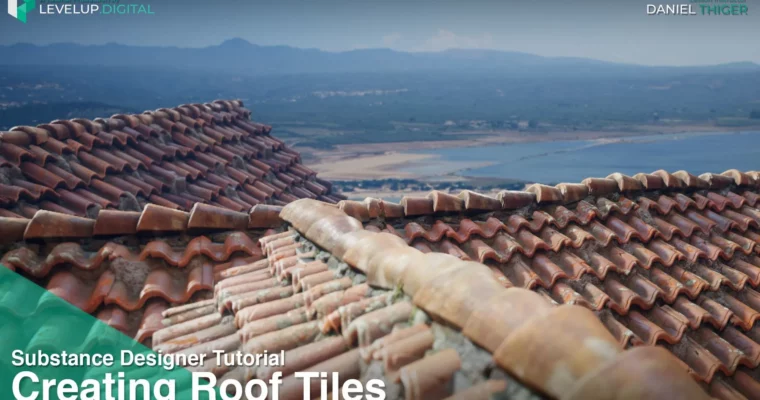 Creating Roof Tiles in Substance Designer by Daniel Thiger