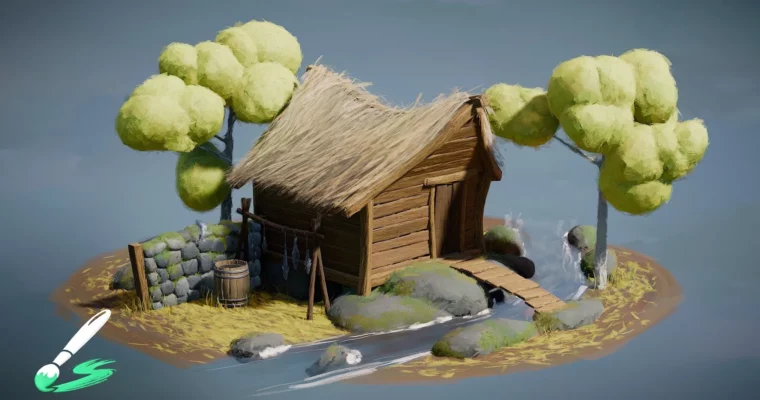 Stylized Rendering with Brushstrokes by REQUIRES UPDATE