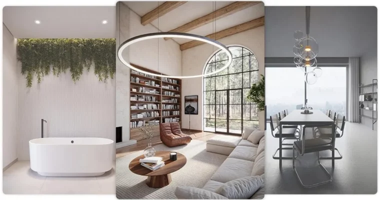 3ds Max + Corona renderer – How to create interior visualizations by Mateusz Ciećwierz