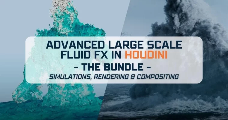 Advanced Large Scale Fluid FX in Houdini Part 1 & Part 2 by Alan Tinka