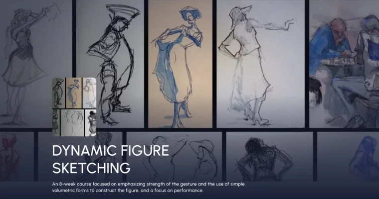 Dynamic Figure Sketching (2023) by Peter Han