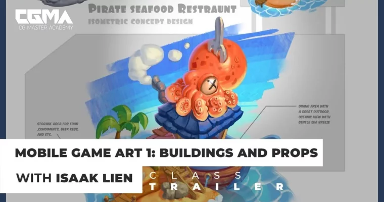 Mobile Game Art 1 – Buildings and Props by Isaak Lien Mobile Game Art 1 – Buildings and Props by Isaak Lien