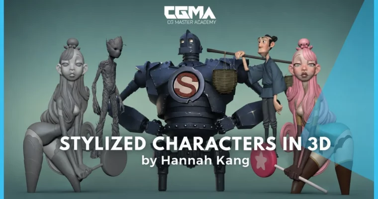 Stylized Characters in 3D by Hannah Kang