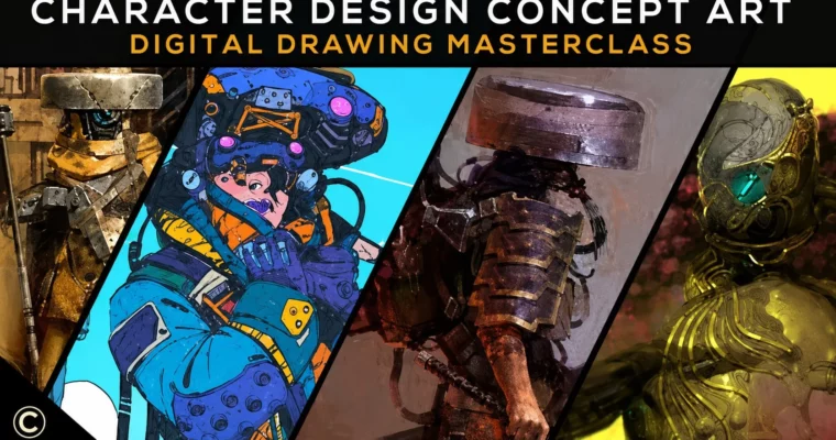 Character Design Concept Art Masterclass by Giorgio Baroni