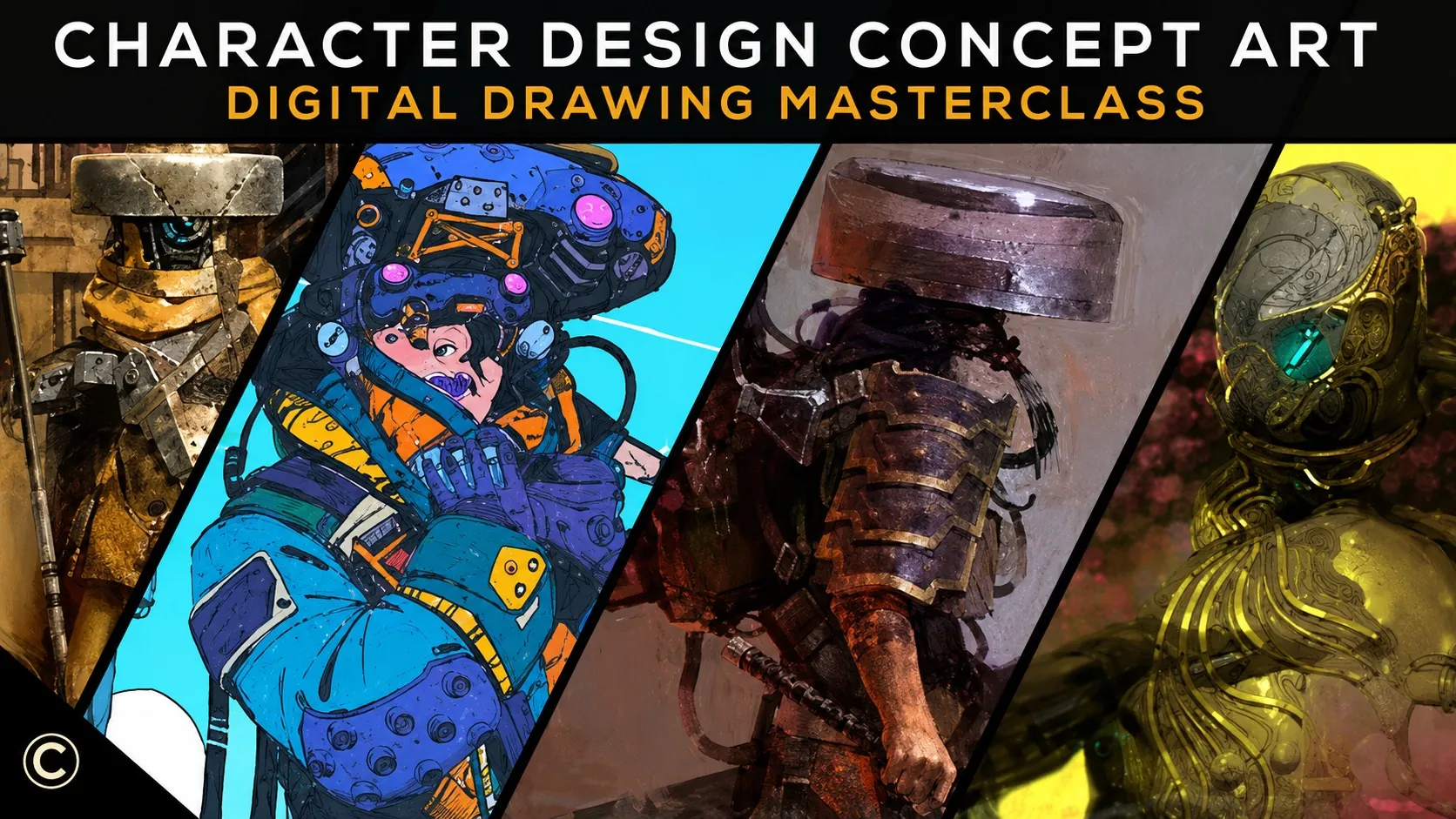 Character Design Concept Art Masterclass by Giorgio Baroni
