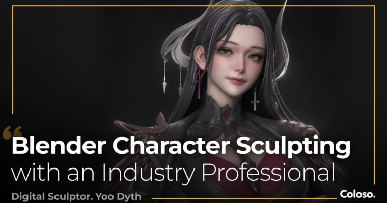 Blender Character Sculpting Masterclass with an Industry Professional by Yoo Dyth