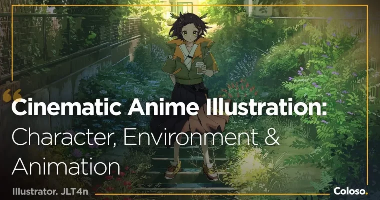 Cinematic Anime Illustration – Character, Environment & Animation by JLT4n Cinematic Anime Illustration – Character, Environment & Animation by JLT4n