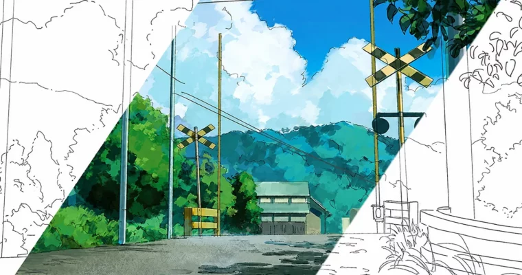 Daily Life in Anime Background Design by Luc Daily Life in Anime Background Design by Luc