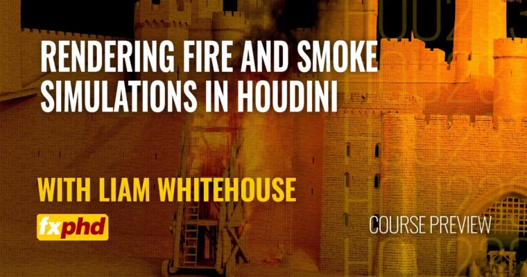 HOU233 – Rendering Fire and Smoke Simulations in Houdini by Liam Whitehouse