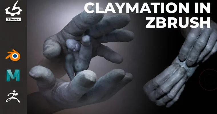 Claymation in ZBrush by Alexander Lee