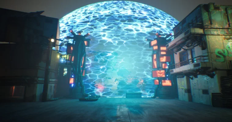 Creating a Sci-fi Dome Barrier in Unreal Engine by Fabio M. Silva