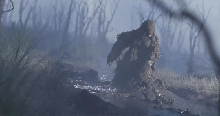Creating a Swamp & Mud Monster in Houdini by David Silberbauer