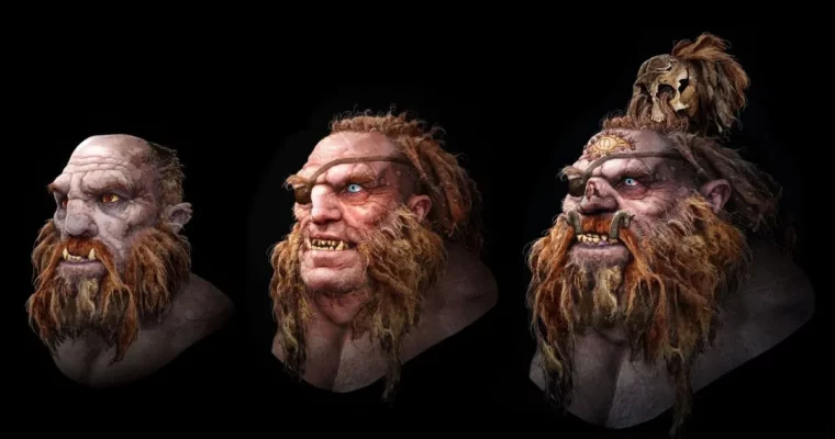 Designing Creature Makeup for Film in Photoshop by Johnny Fraser-Allen