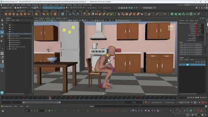 Maya for Animators – Body Mechanics by Erik A. Castillo Maya for Animators – Body Mechanics by Erik A. Castillo