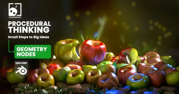Procedural Thinking Blender 3D – Small Steps to Big Ideas by Ram@Crossmind