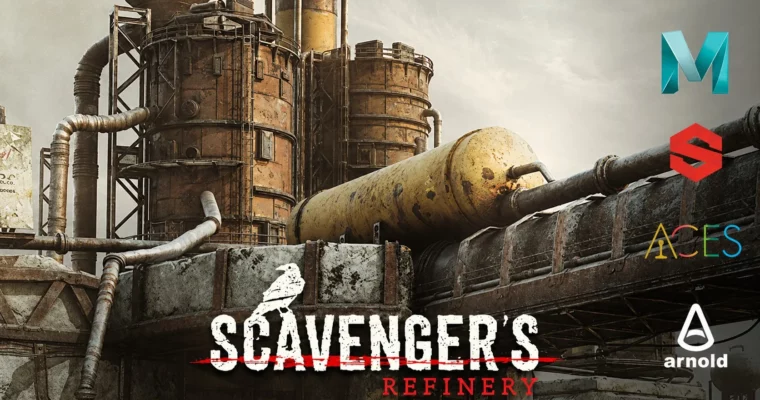 Scavengers Refinery EP.2 – Environment Texturing by Substance Painter by Alexandre Huyaux Scavengers Refinery EP.2 – Environment Texturing by Substance Painter by Alexandre Huyaux