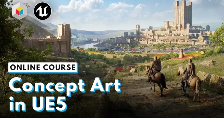 Concept Art in Unreal 5 (+Unreal Engine 5 Basics) by Ellie Cooper Concept Art in Unreal 5 (+Unreal Engine 5 Basics) by Ellie Cooper