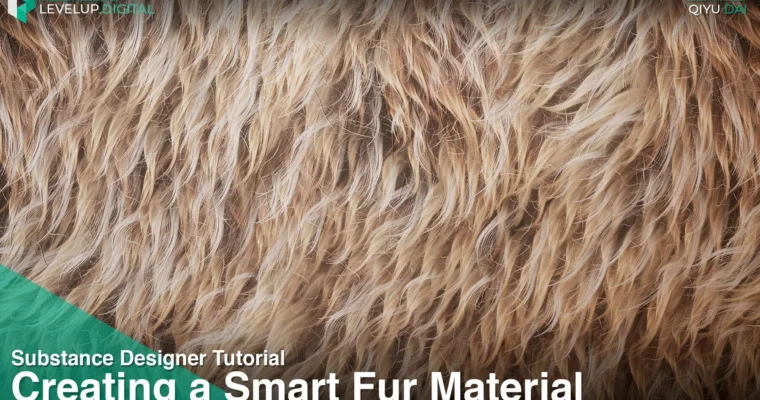 Creating a Smart Fur Material by QiYu Dai