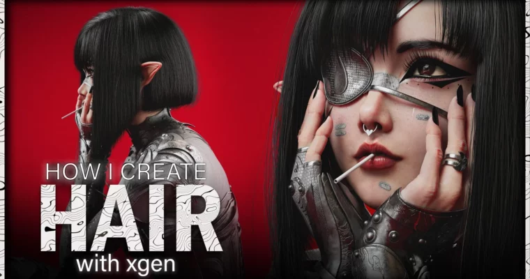 HOW I CREATE HAIR WITH XGEN Maya by Dylan Kowalski