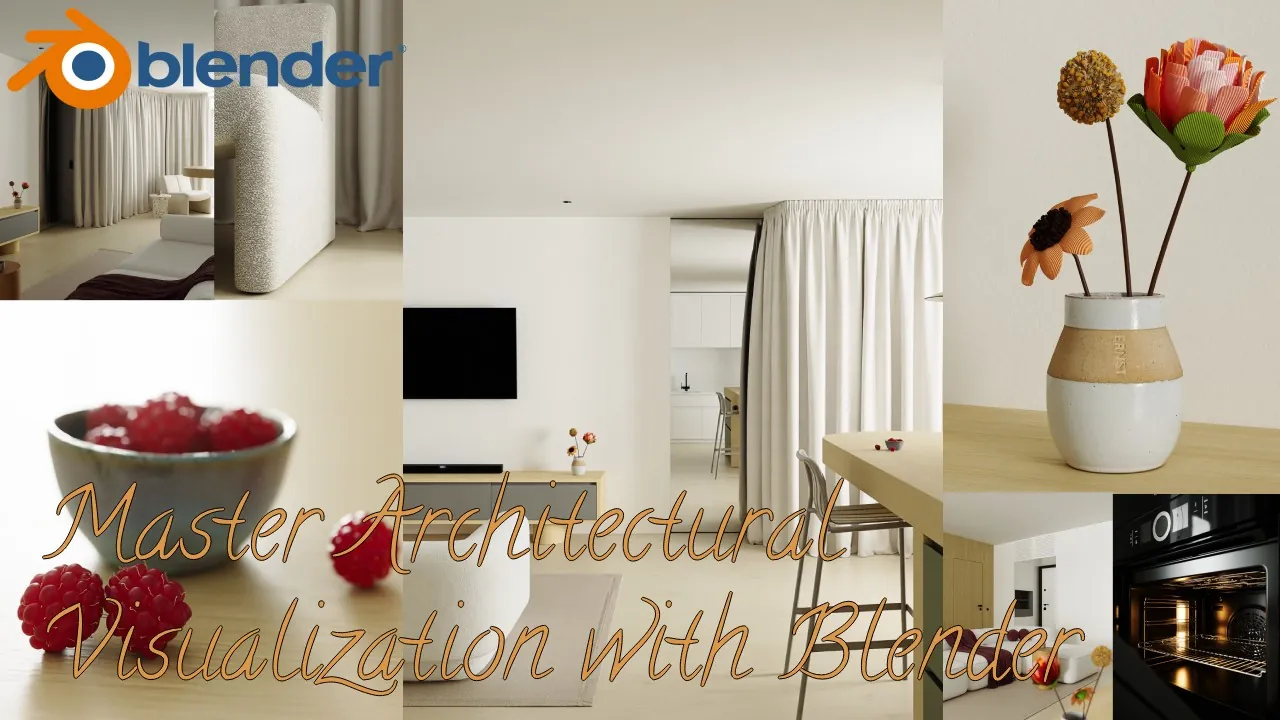 Master Architectural Visualization by Blender - Create Stunning 3D ...