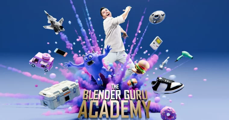 The Blender Guru Academy course for beginners by Andrew Price The Blender Guru Academy course for beginners by Andrew Price