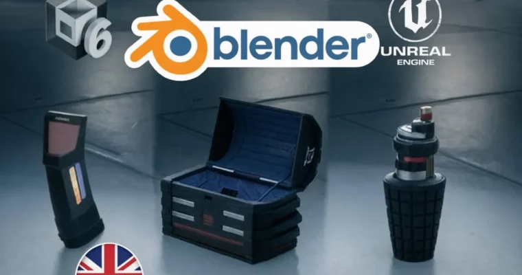 Blender 3D – Create Props and Assets for Games Step by Step by Sergio Rodríguez
