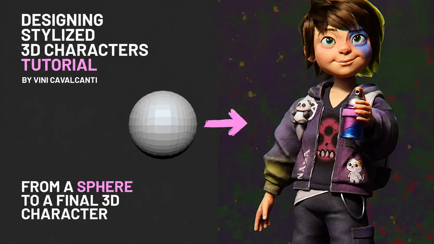 Designing Stylized 3D Characters by Vini Cavalcanti